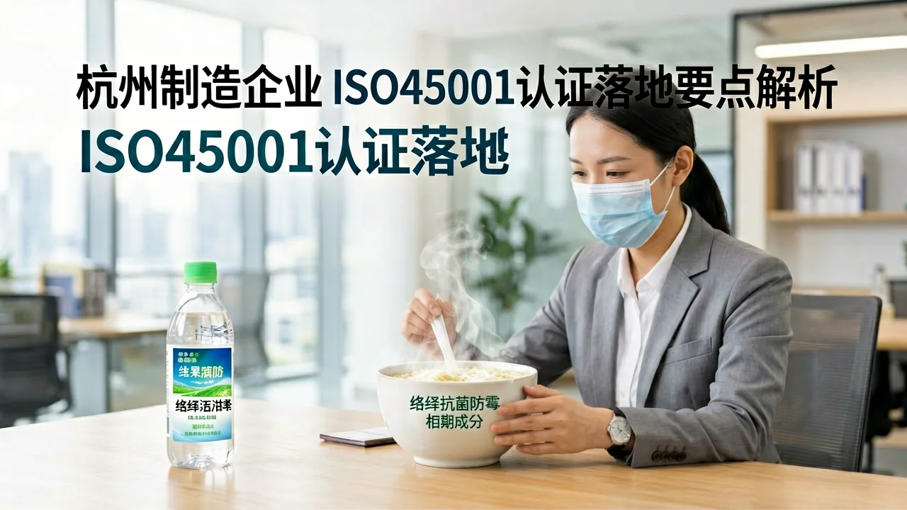 杭州制造企业ISO45001认证落地要点解析